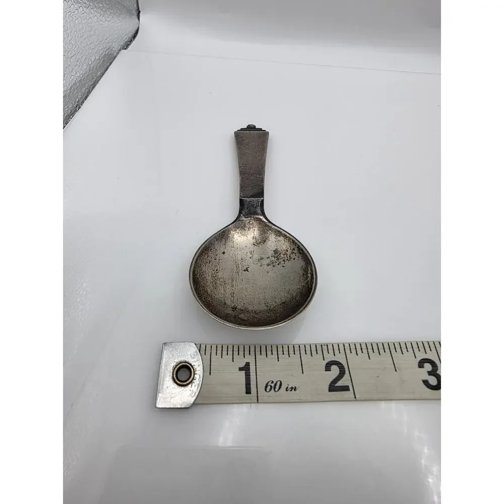 Vintage Georg Jensen Sterling Silver 925 Pyramid Spoon